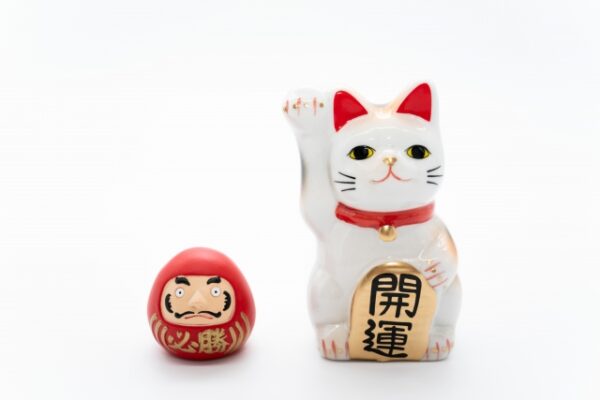 招き猫　だるま